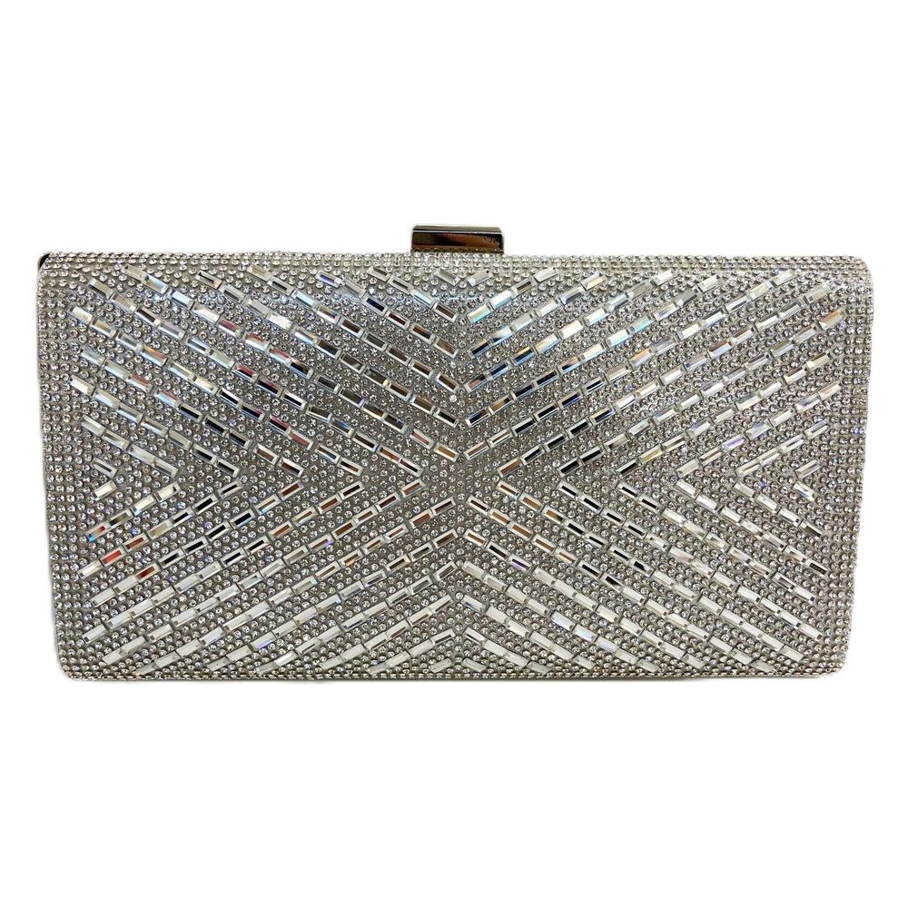 Rhinestone Evening Clutch Purse Sequin Bag, Sparkling Handbag mal T_T